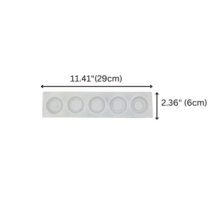 Modern white Marble T-Light Candle Holder