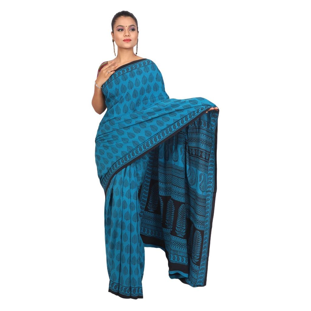 HANDLOOM CRAPE SILK SAREE WITH BLOUSE (SKU - 3I0106030422 SAREE- 203) - Sarees | Buy online on ZillyBuy