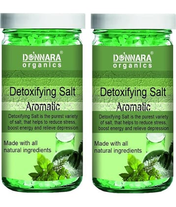 Donnara Organics Bath Salt Crystal Aromatic bath Salt 200 g Pack of 2