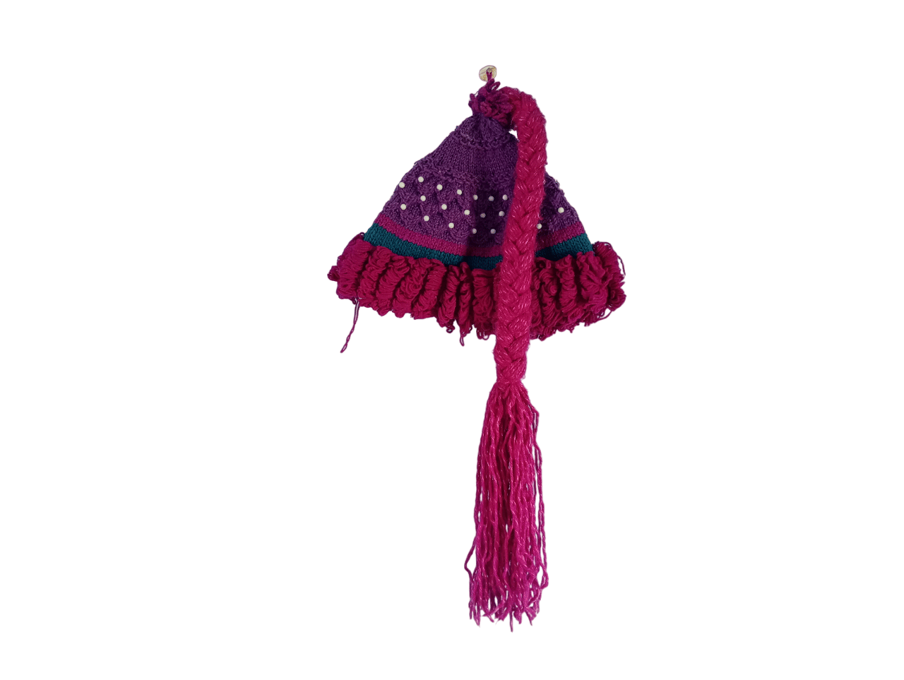 Woolen Hand Weave Cap for Kids and Children