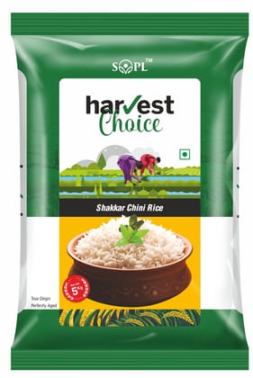 Harvest Choice Shakkar Chini Rice – 5kg | Premium, Aromatic & Naturally Sweet | Soft & Fluffy Grains