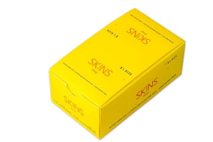 SKINS 1 1/4 Size Hemp Rolling Papers - Full Box