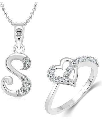 JEWEL BELLE Silver Rings Combo (Pack of 1)