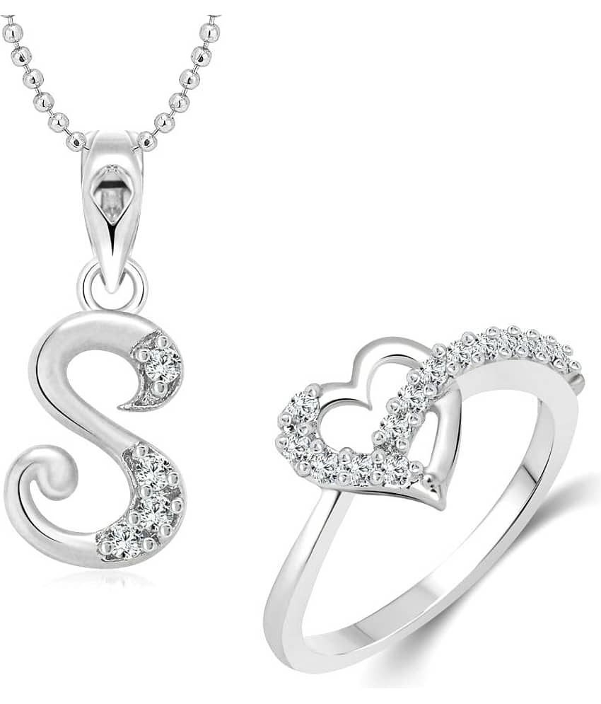 JEWEL BELLE Silver Rings Combo (Pack of 1)