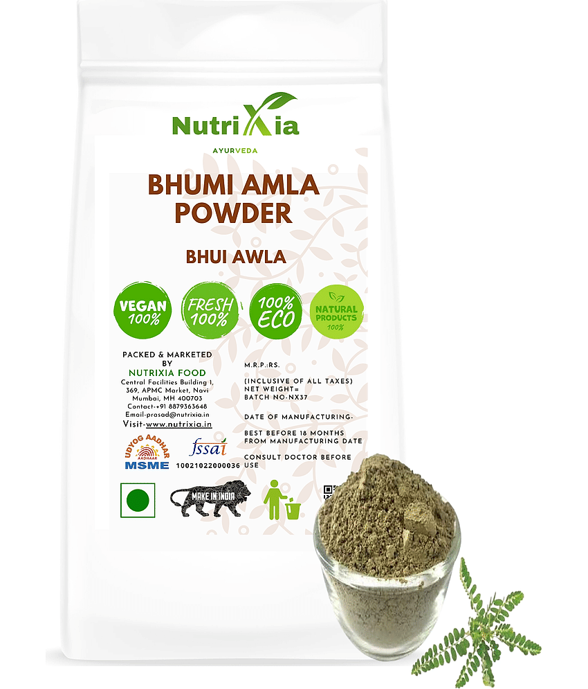 Nutrixia Food BHUMI AMLA Powder-Bhui amli  Powder 100 gm