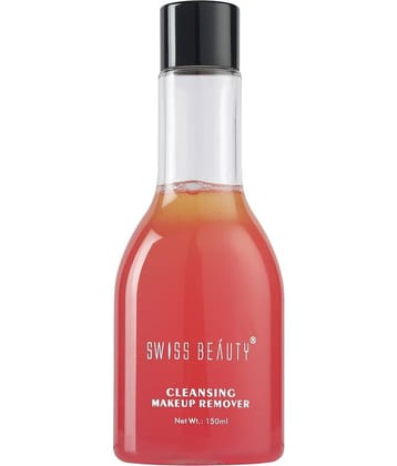 Swiss Beauty Cleansing Makeup Remover Makeup Liquid, 150ml