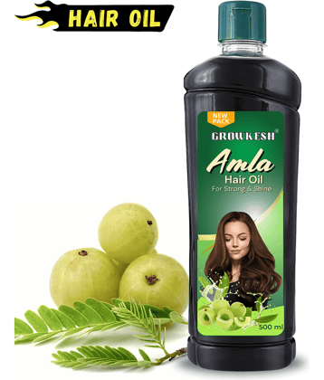 Growkesh Damage & Repair Amla Oil 500 ml ( Pack of 1 )