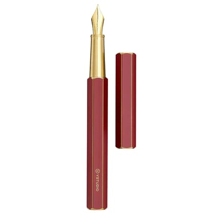 YSTUDIO Classic Revolve Fountain Pen - Red-F