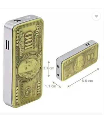 Kadio Gold Stainless Steel Cigarette Lighter ( Pack of 1 )
