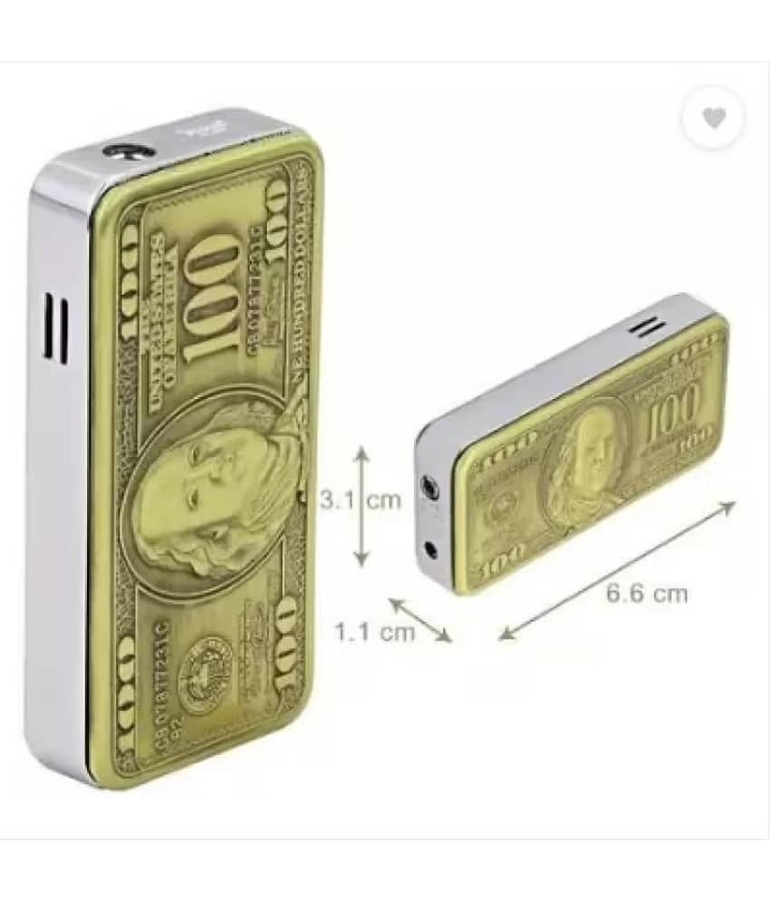 Kadio Gold Stainless Steel Cigarette Lighter ( Pack of 1 )