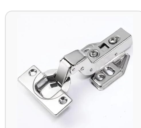 ADISON Hinge Slow Motion Cabinet Hinges, Standard, Set of 2, for Inset Doors, Designed for Inset Doors Provides Smooth and Quiet Closing for Your Cabinet