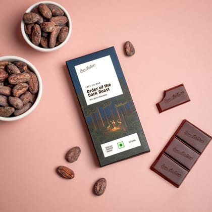 Bon Fiction Order Of The Dark Roast (Mini) - Dark Chocolate, 21 gm