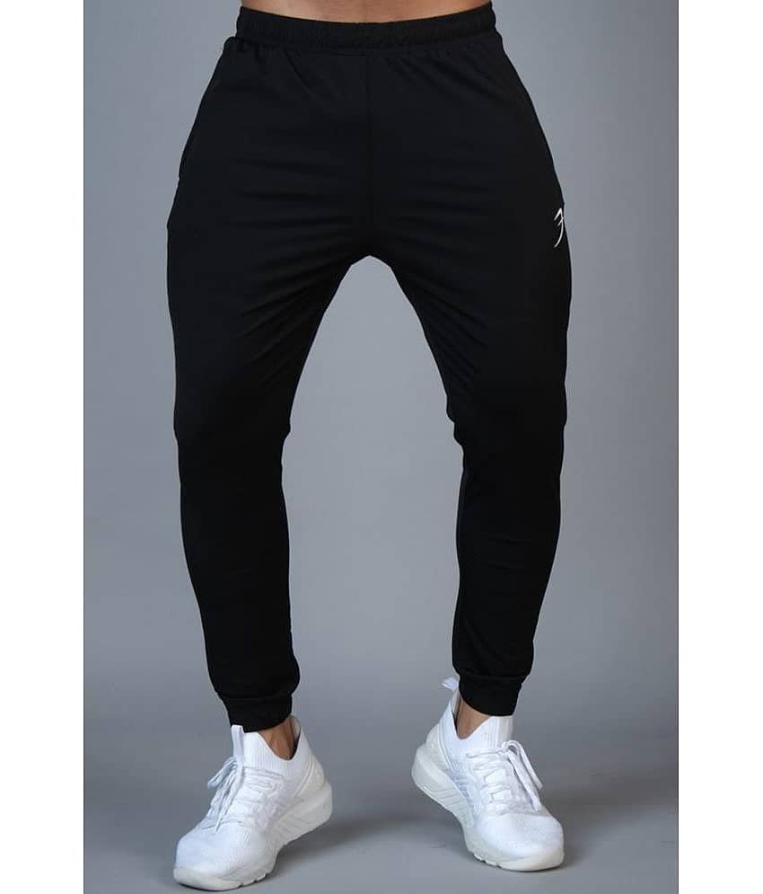 Fuaark Navy Blue Nylon Men's Sports Joggers ( Pack of 1 )