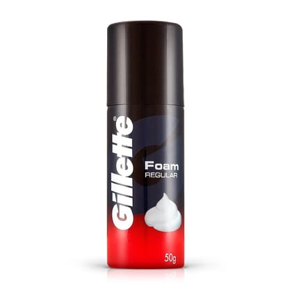 Gillette Foam Regular Pre Shave Foam 50 Gms