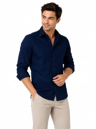 Men's Cotton Blend Casual Shirt for Men