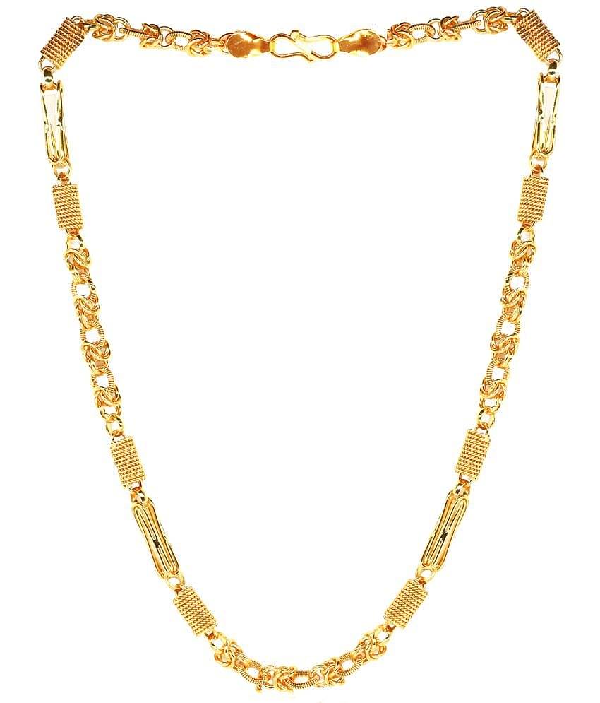 JIPPA Gold Plated Chain ( Set of 1 )