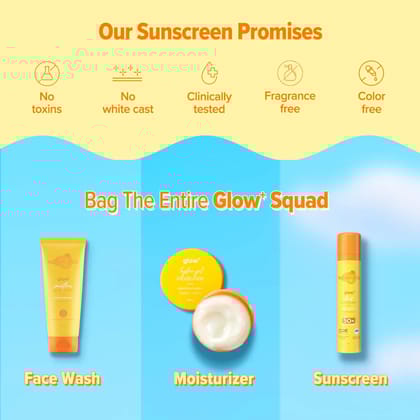 Glow+ Dewy Sunscreen - 50g (Pack of 2)