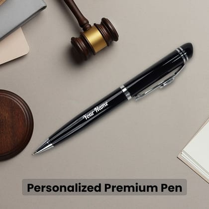 Giftana Personalized Advocate Ball Pen - Elegant Gift for Lawyers