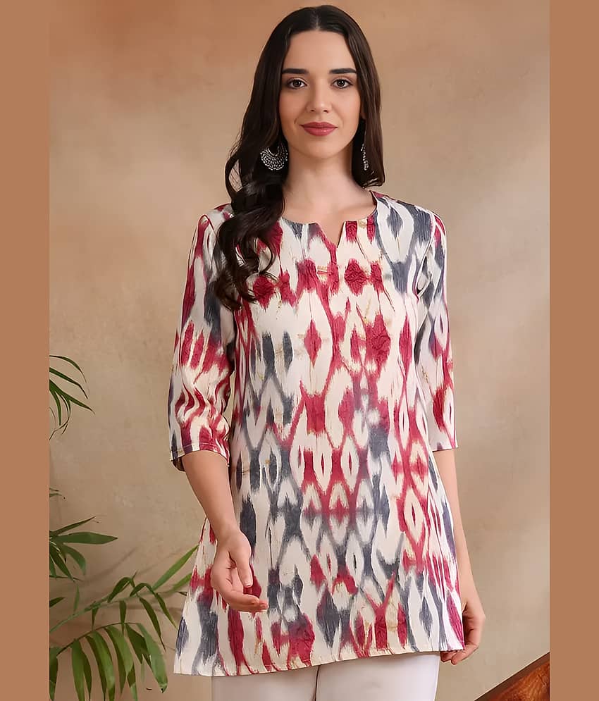 AK Fashion Women Cotton Printed A-line Kurti ( Multicolor1 )