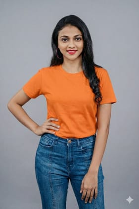 Orange Tees for Women