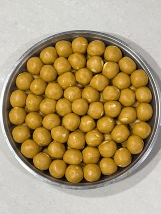 Aaswad Caterers Besan Ladoo (50g) | Traditional Festive Sweet