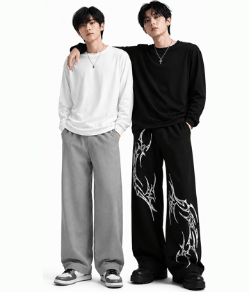 attitude start of fashion Grey Lycra Men's Trackpants ( Pack of 2 )