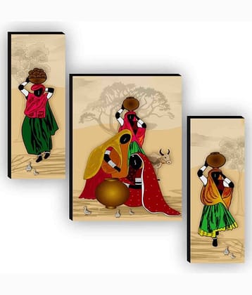 Saf Vintage Painting Without Frame