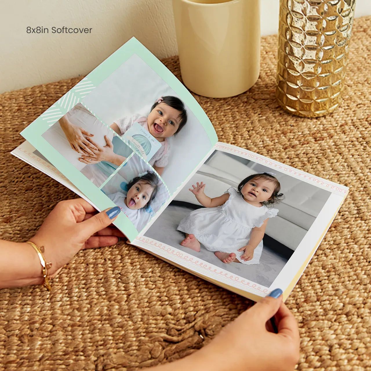 Personalised Photobook Angelic Moments-20 / Softcover / 5" X 5"