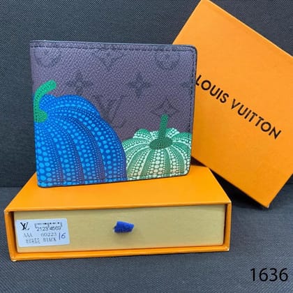 Luxury Designer Premium Men's Wallet 1636-Purple