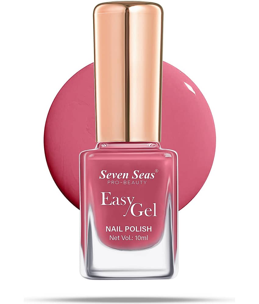Seven Seas Easy Gel Nail Polish | Long Lasting | Glossy Finish | Chip Resistant Nail Polish - 204