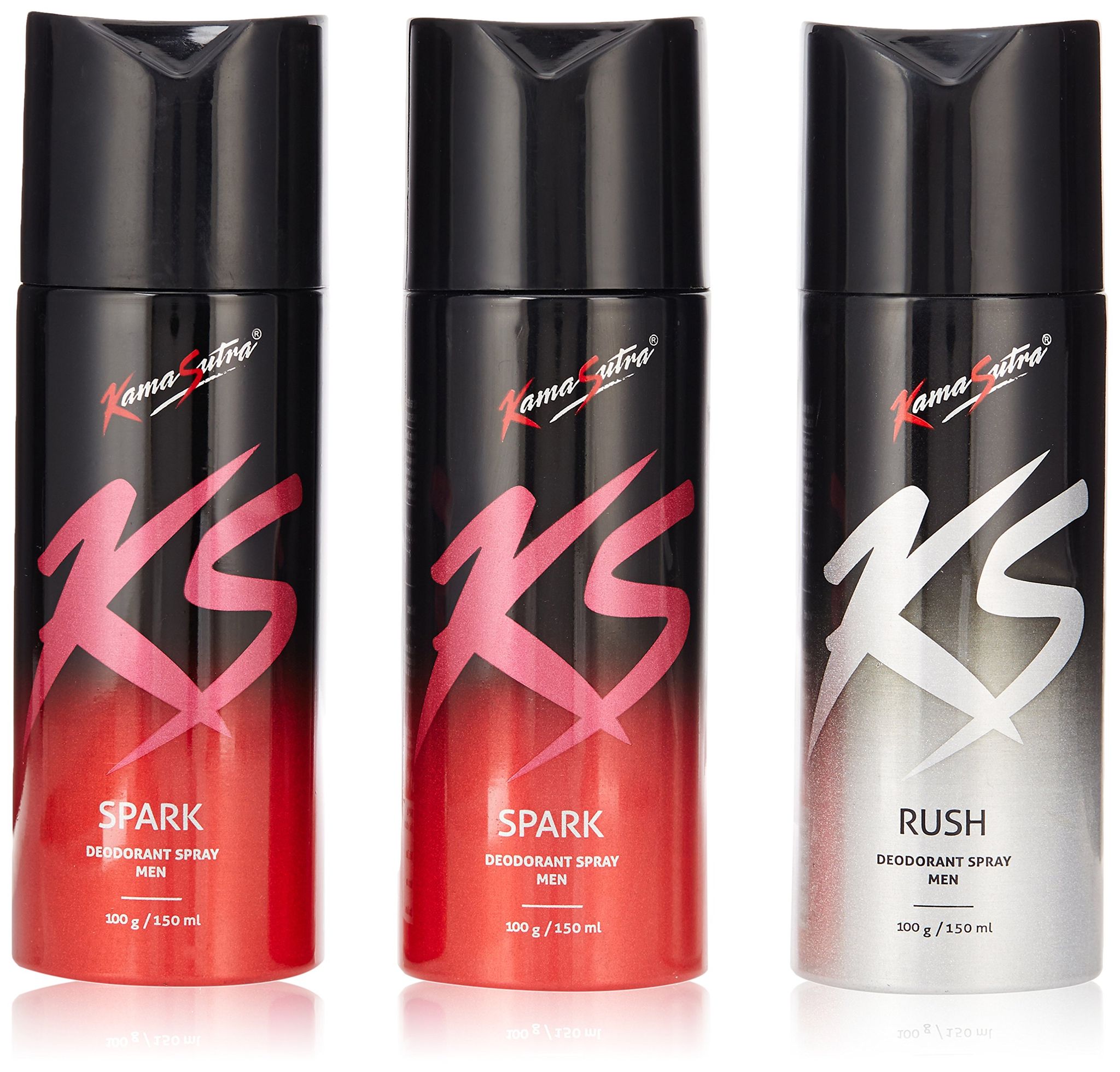 Kama Sutra Spark Deo for Men, 150ml (Buy 2 Get 1 Free)