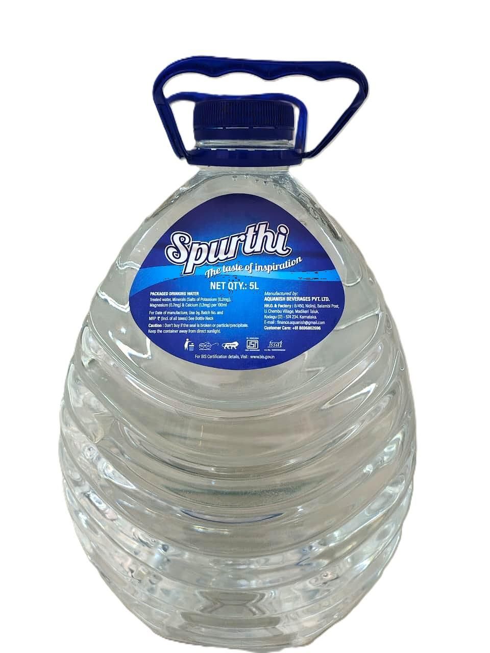 Spurthi Water Can - 5L