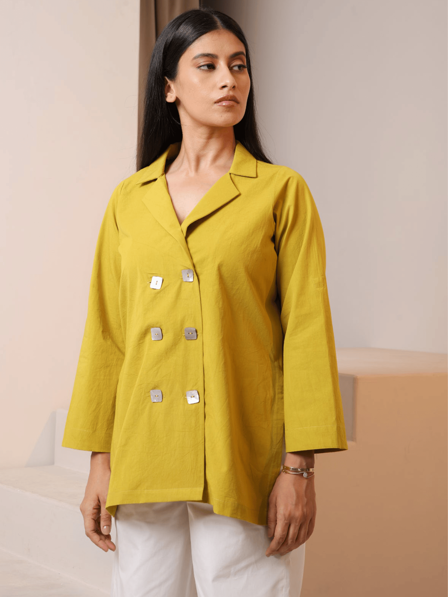 Dazzel Poplin Blazer-3XL