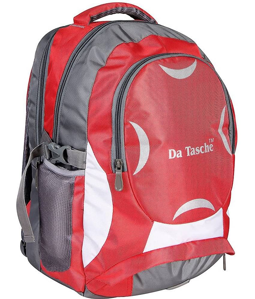 Da Tasche Gray 35 Ltrs School Bag for Boys & Girls