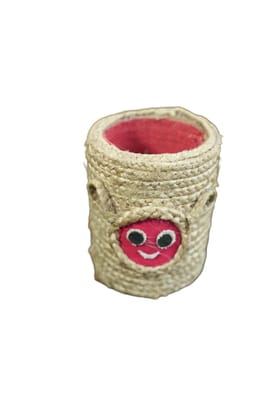 Jute Pen Desk Organizer EcoFriendly Holder