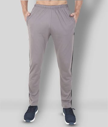 Zeffit - Light Grey Cotton Blend Men's Trackpants ( Pack of 1 )