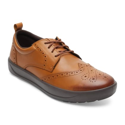 Denver ED-05 Men Tan Dress Casual Shoes-44/10