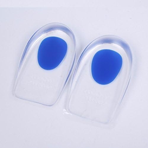 Ezyfit Gel Heel Cushion Insole Cups for Swelling, Pain Relief, Foot Care Support Cushion, Dry Hard Heels Repair for Men and Women
