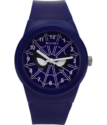 Aglance - Blue Silicon Analog Men's Watch