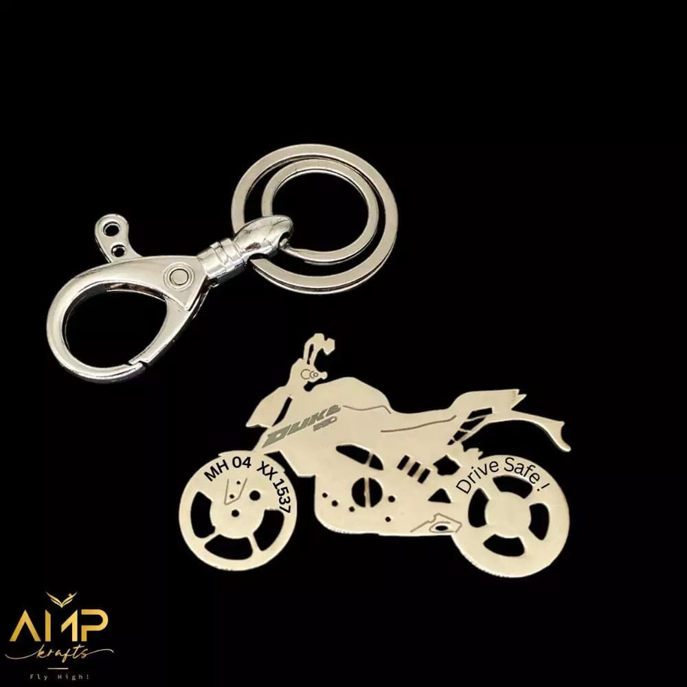 KTM Duck 390 Keychain-Silver