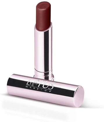 Lotus Make-Up Ecostay Natural Matte Lip Color - Oriental Poppy NM11, Long Lasting, Moisturising, Smudge Free, 4.2g