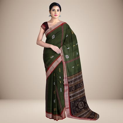 Bomkai Cotton Saree