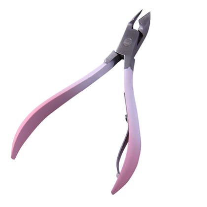 GUBB Nail Nipper Professional Nail Clipper For Thick/Ingrown Nails, Cuticle Cutter Pink