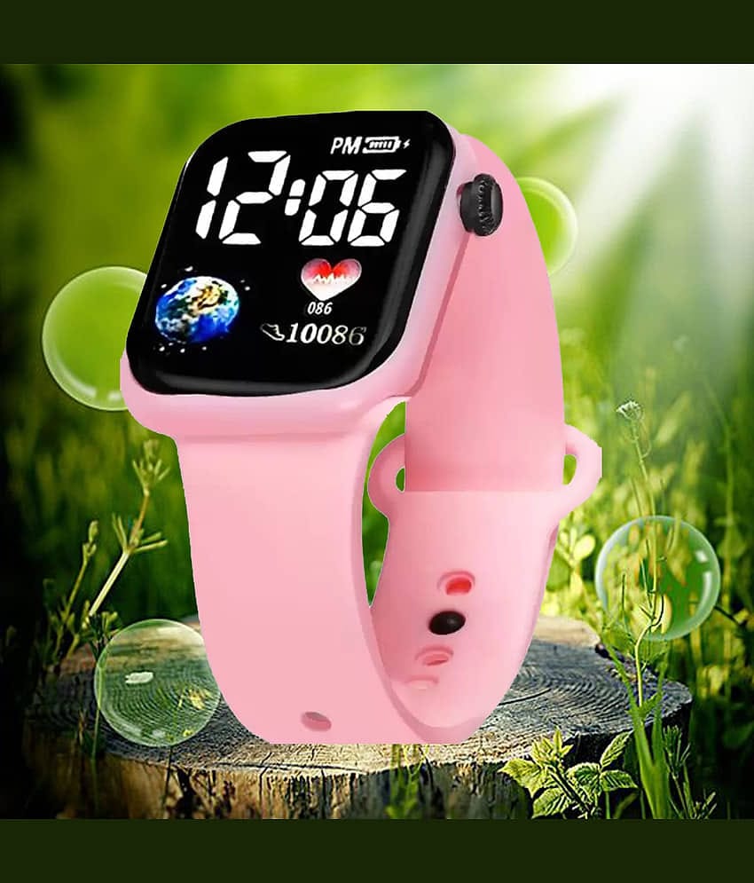 Fadiso Fashion Black Dial Digital Boys Watch ( Pack of 1 )