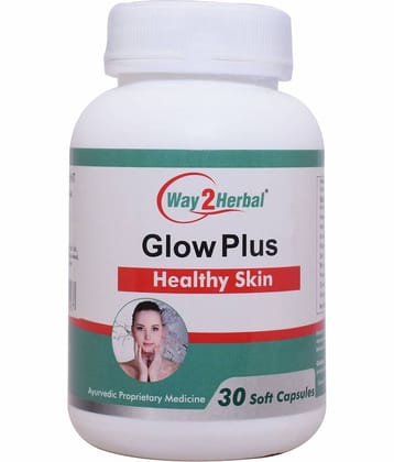 Way2Herbal Glow Plus Capsule 30 No.S Pack of 1