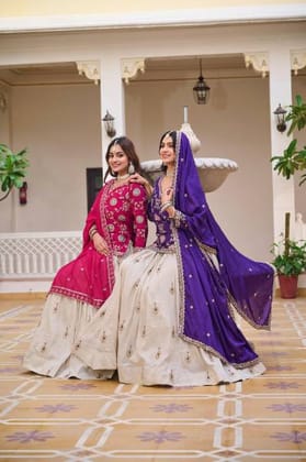 Beautiful Party Wear Styles Punjabi Sharara Lahenga Outfits