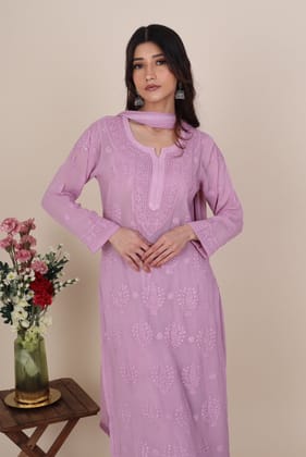 Aaliyah rose set pure georgette kurta