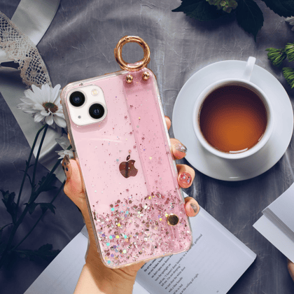 Bling Glitter Hand Strap Cover-iPhone 13 / 14