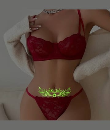 The Canvas Arts Glow In Dark Temporary Tattoo Sticker Female Girls Body Tattoo