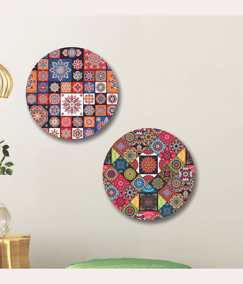 Saf Premium Abstract wall hanging MDF Painting